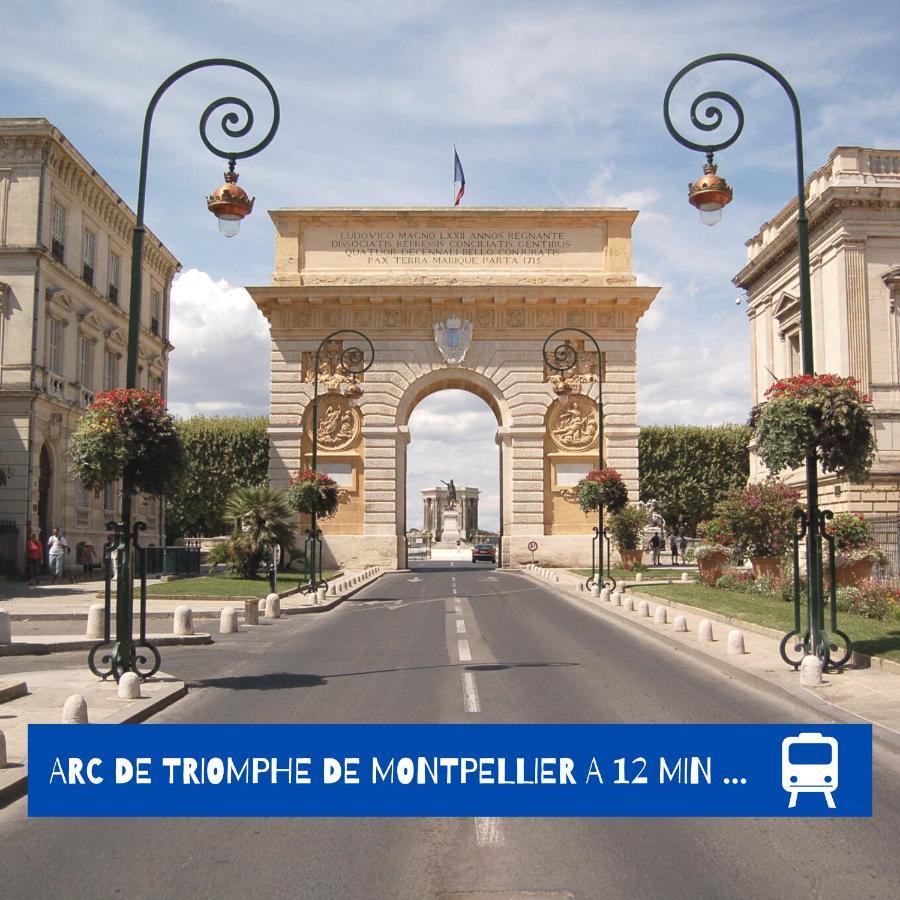 Uncourtsejour - Montpellier Gare - Parking Lejlighed Eksteriør billede